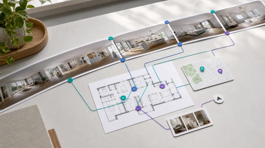 How to Build Interactive Virtual Tours from 360° Panoramas