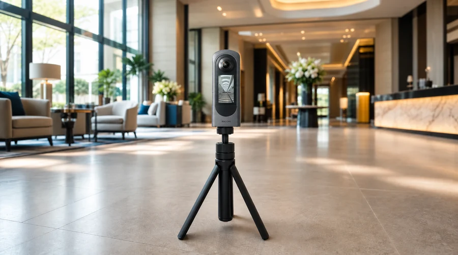 Ricoh Theta X Review for Virtual Tours: Full Breakdown
