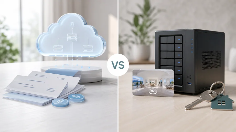 Self-Hosted vs Cloud Virtual Tour Software: Real ROI & Costs