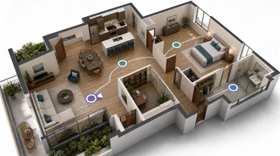 Virtual Tour with Floor Plan: Interactive Navigation Guide