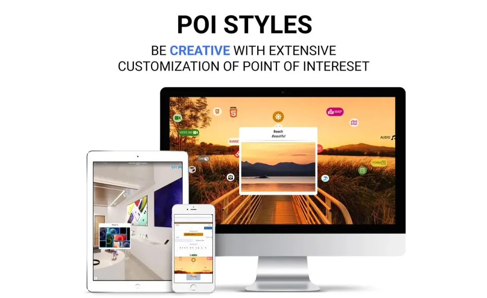 Customizable Points of Interest (POI)