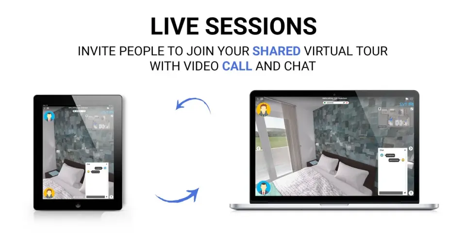 Live session feature with multiple users